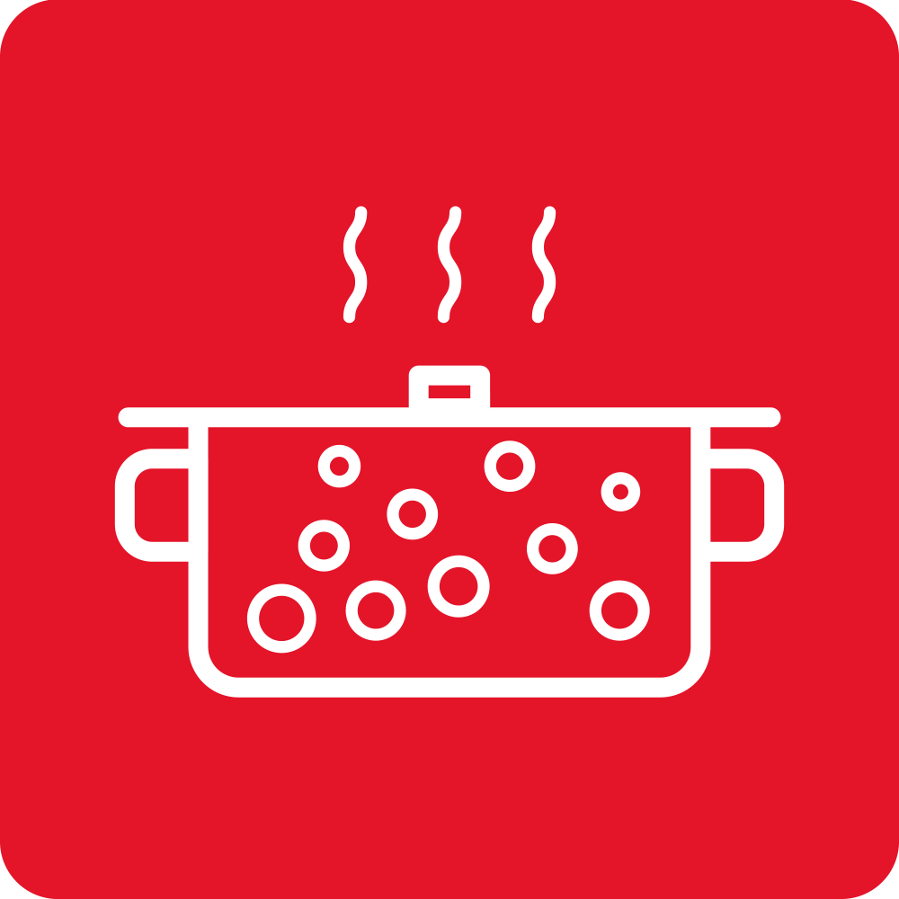 Precision slow cooking programme (90°C)